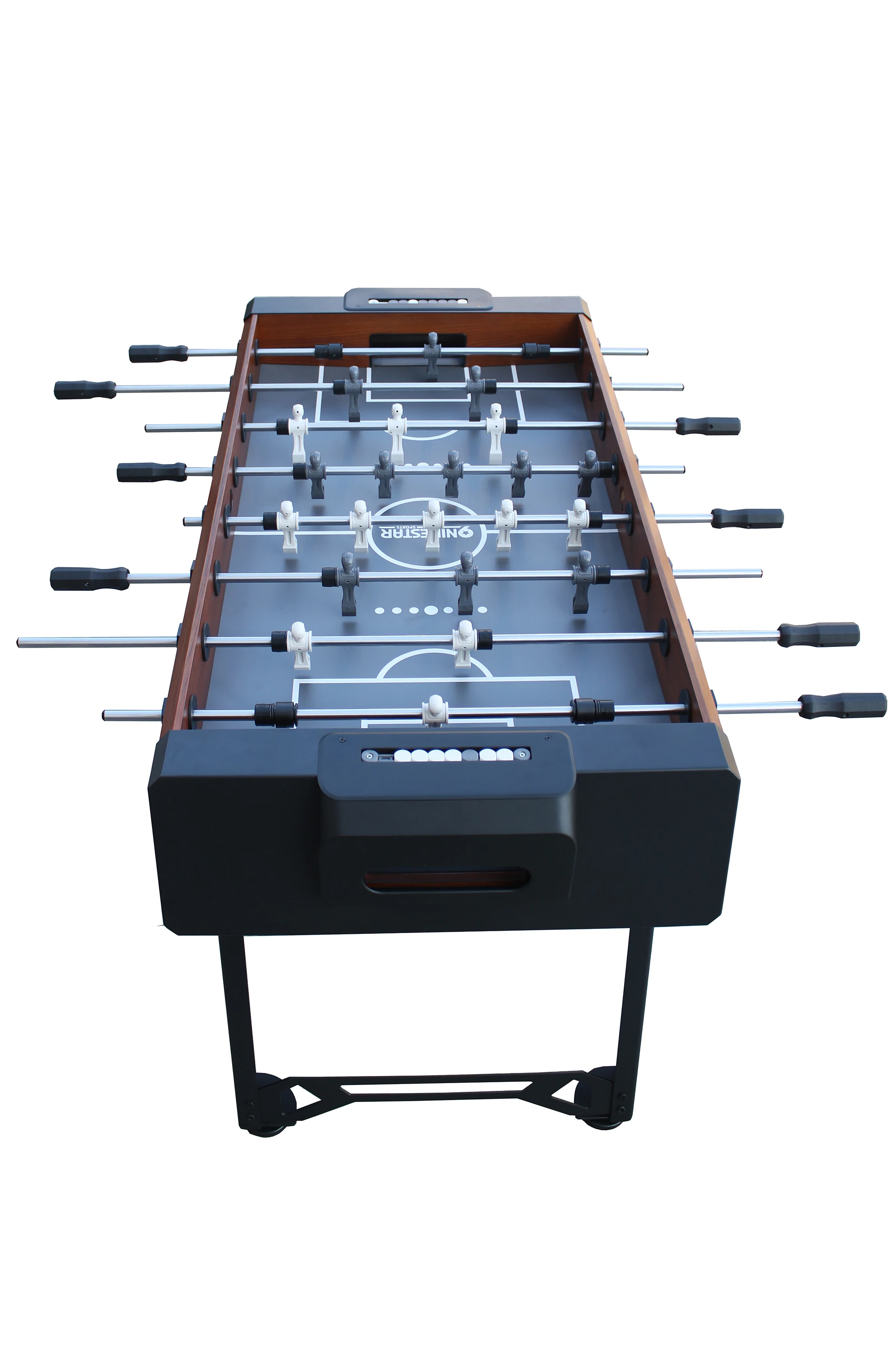 NINESTAR Top Grade HPL Anti-scratch Wear Resistant Foosball Table Solid and Durable Metal Leg