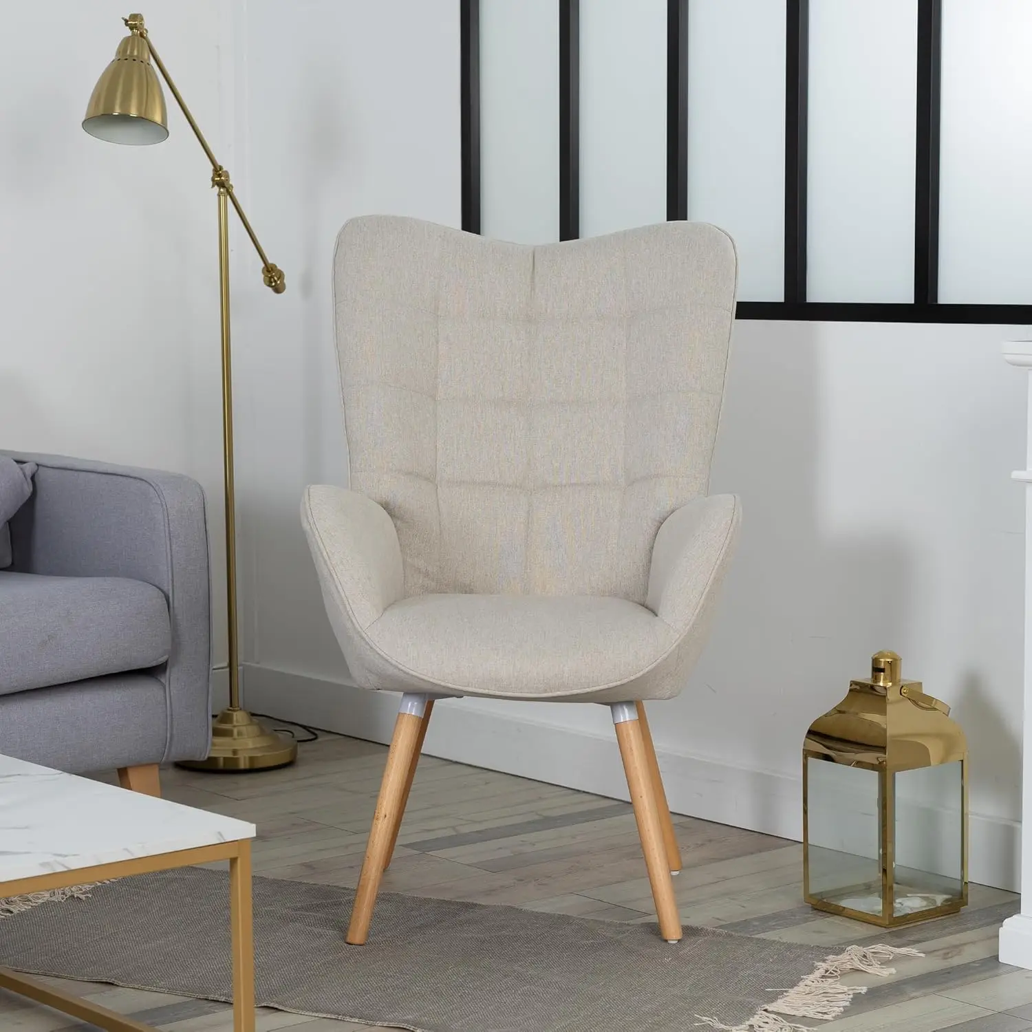 LT Ecuador hot free sample silla de ocio fabric high quality luxury leisure chair comfort Accent Chair Armchair Easy to Clean
