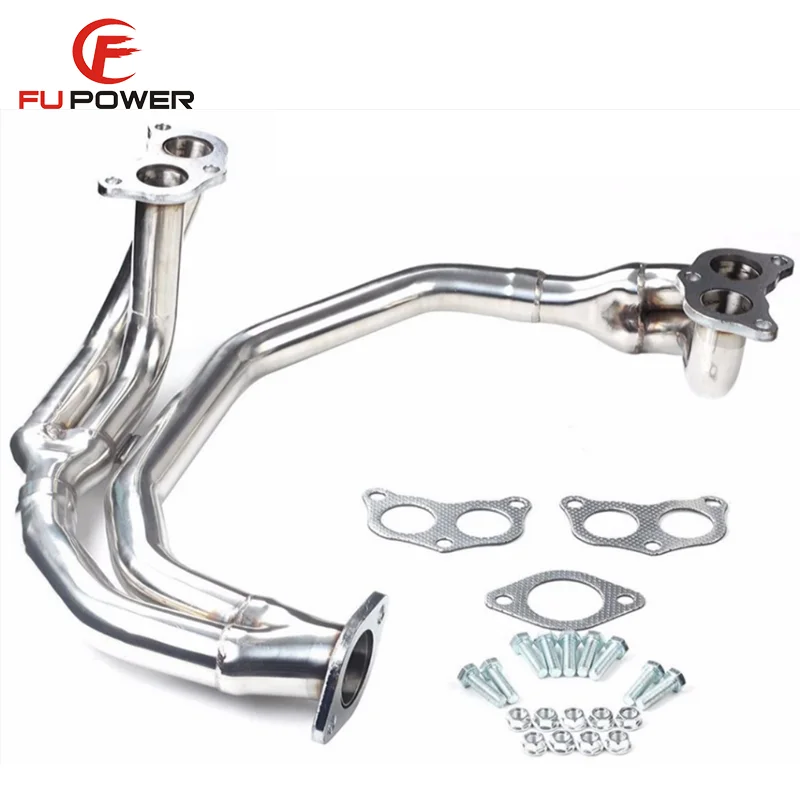 FOR 97-05 SUBARU IMPREZA 2.5 RS EJ25 NA STAINLESS RACING HEADER MANIFOLD EXHAUST