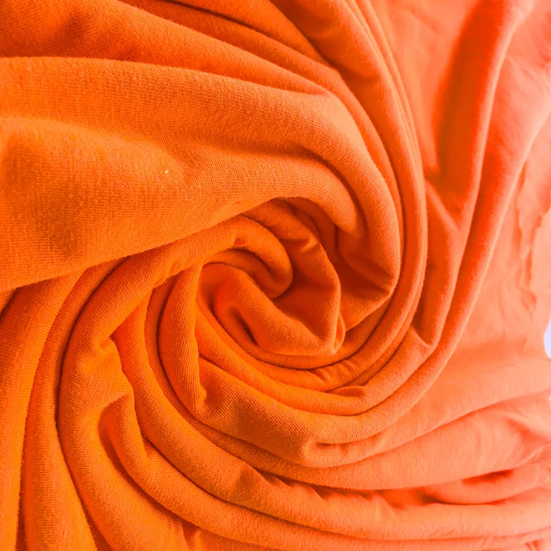 
Hot Sale T-shirt Fabric Fluorescent Cotton Fabric And Textiles For Clothing 
