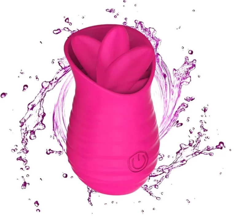 Hot selling best price natural women vibrator sex toys  wireless rose shaped rose sucking vibrator