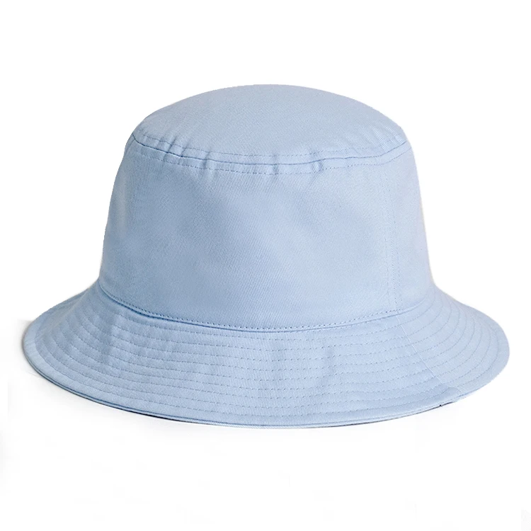 Summer Private Label Luxury Bulk Adult Unisex Cotton Customized Embroidery Logo Bucket Hat Plain