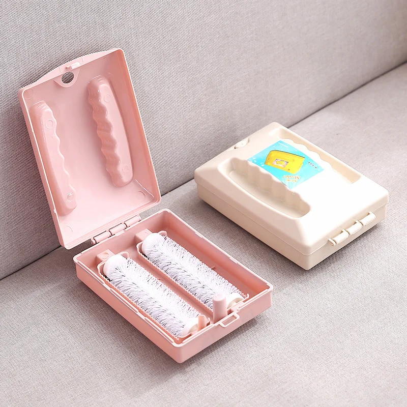Household Handheld Plastic Carpet Dusting Brush Sofas Brush Bedroom Floor Cleaning Brush with Handle