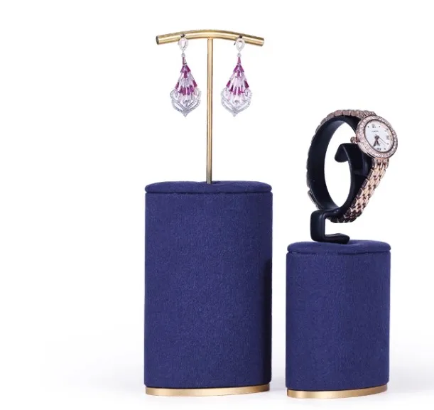 Window Display High-End Jewelry Bracelet Ring Necklace Display Ornaments Props Set for Store