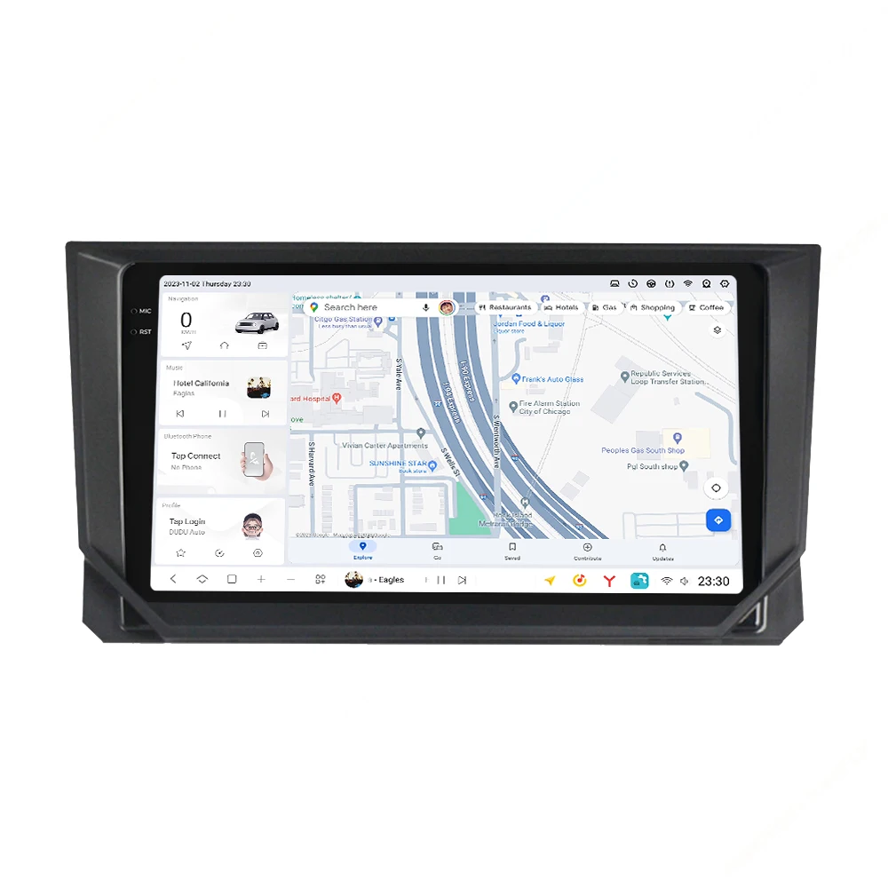 MEKEDE DUDU7 gps navigation Android 13 car radio car-play auto For Seat Ibiza 2017-2020 8core WiFi 4G LTE