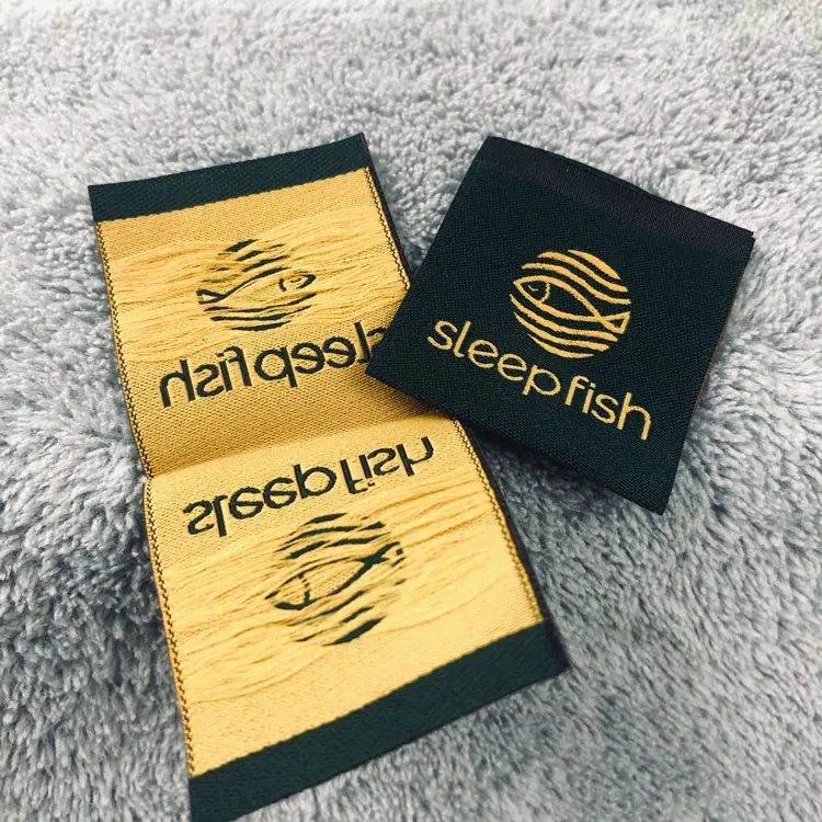 Manufactory Custom Cheap Fashion Design Hemp Woven Labels For Clothing With Factory Direct Sale Price