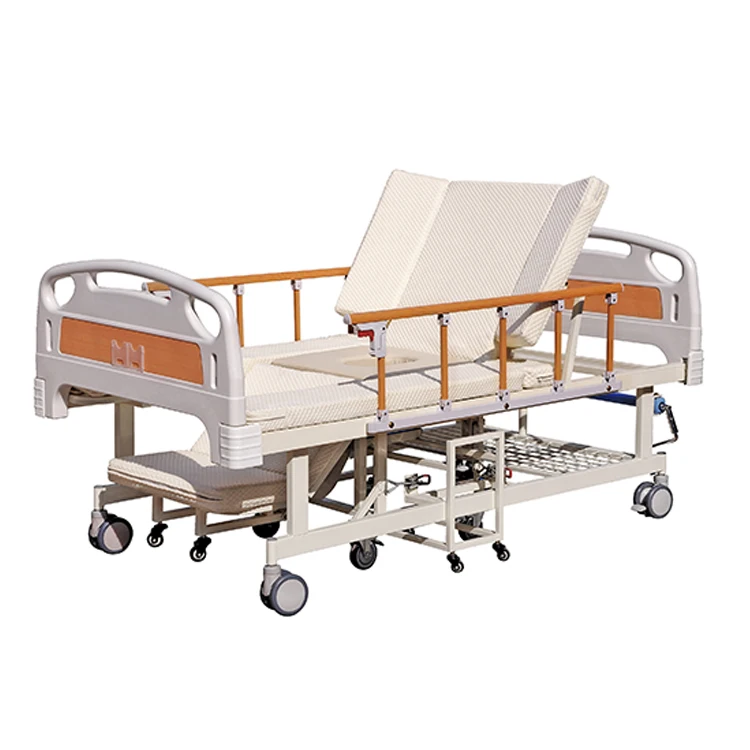 Hospital Furniture Single Crank Electric Medical Hospital Nursing Bed For Sale
