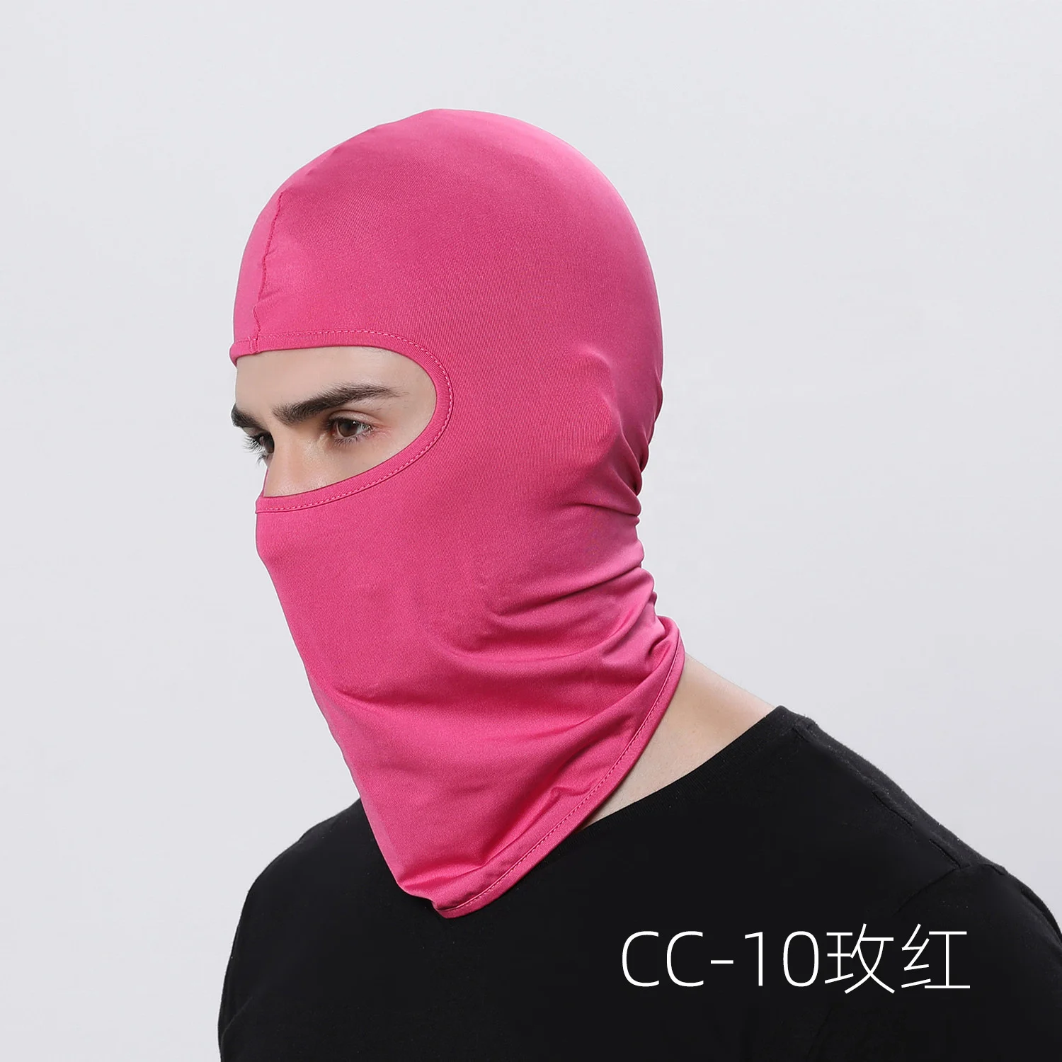 Outdoor Lycra Elastic Bicycle Riding Face Mask Cover For Cycling Outdoor Sports