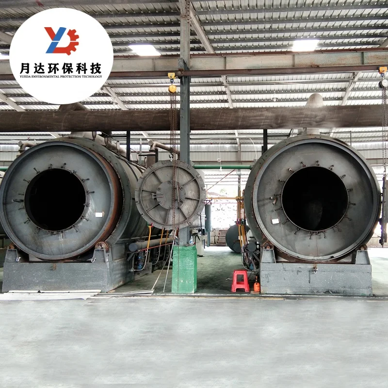 10th Generation waste plastic pyrolysis plant with capacity of 5-17Ton per day