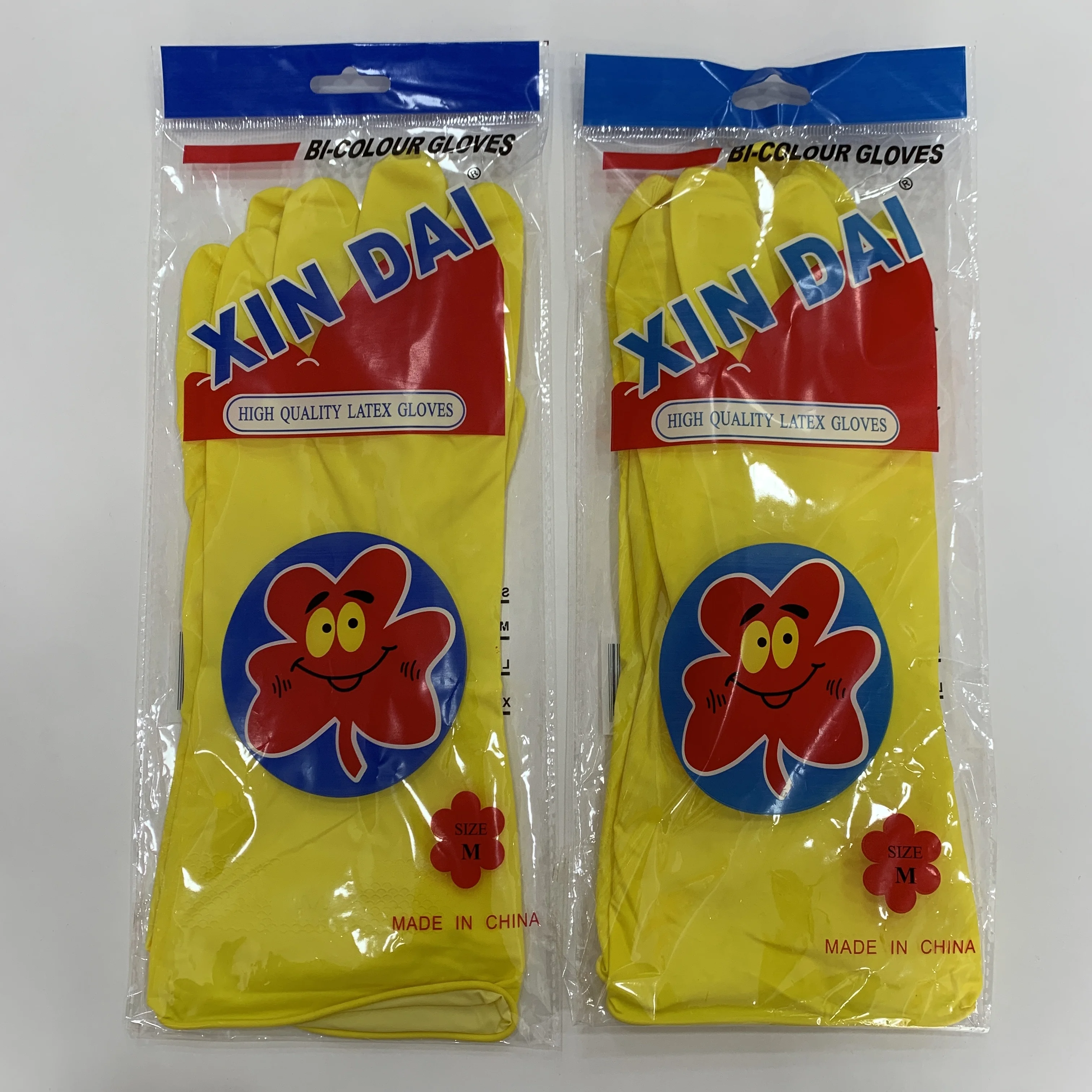 Cheap Household Latex Gloves Cleaning Gloves Latex Hand Glove Rubber Material For Dish Washing