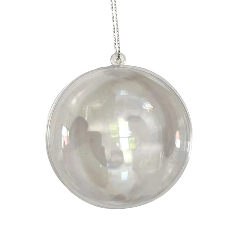 Provide Customize Acrylic Candy Box Plastic Clear Half Ball Lens Flat for Christmas