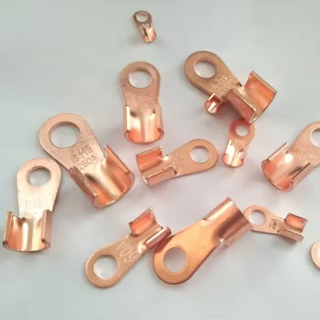 AWG8*1/2 Battery Lugs Heavy Duty Wire Lugs Ring Terminals Battery Cable Ends 0 GAG terminals Battery Terminal Connectors