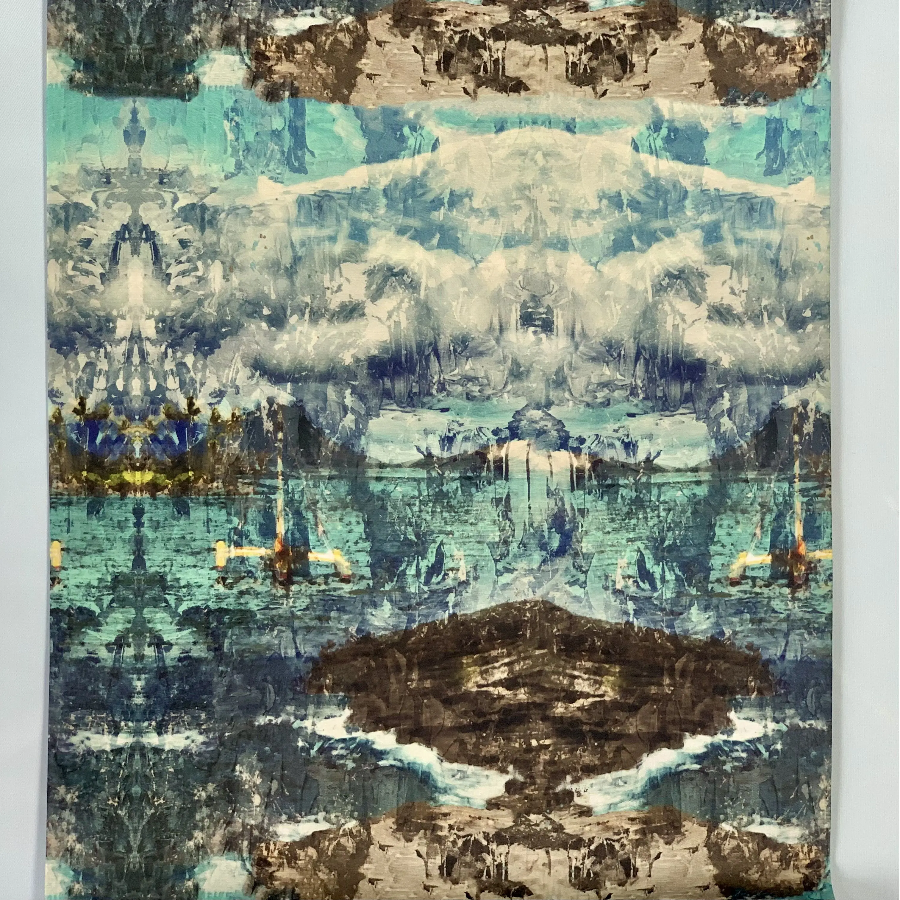 Cheap Woven Customization Super smooth 100% Polyester  Digital Printing Twill Lining Fabric