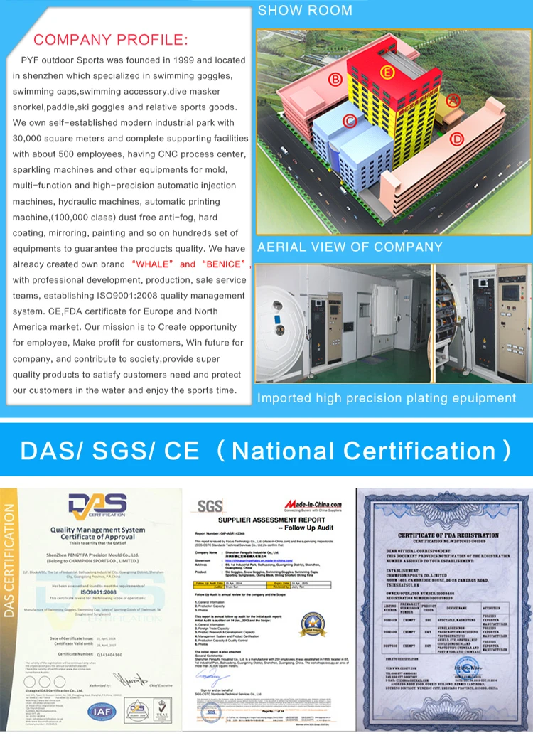 OEM ski snow goggles factory cheap designer ski goggles safe googles for fun skiing