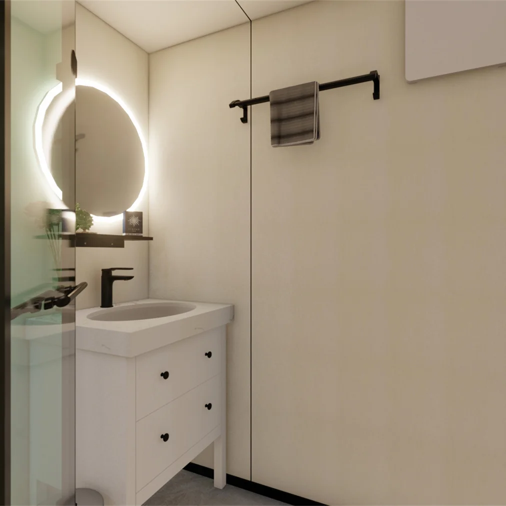 30ft cabin house for Container Resort Home  Fully Furnished Modular Prefab Homestay Wood Jungle Cabin