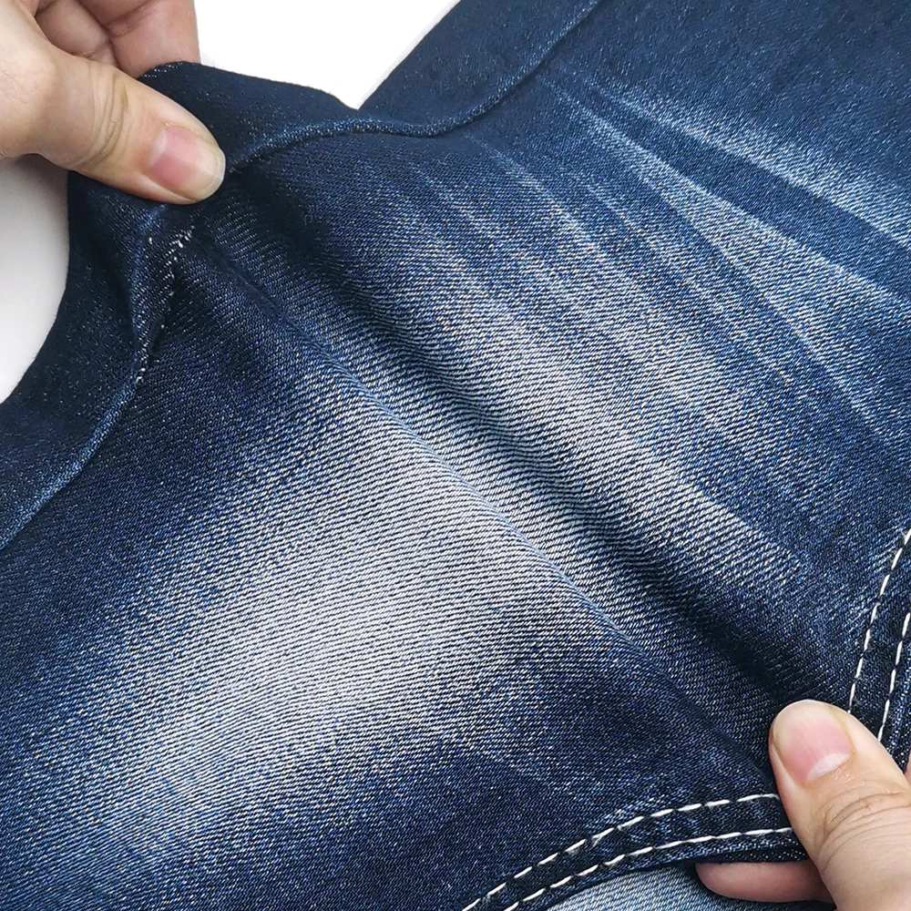 8OA+8*TR12/70+75 Good quality poly cotton ready denim fabric