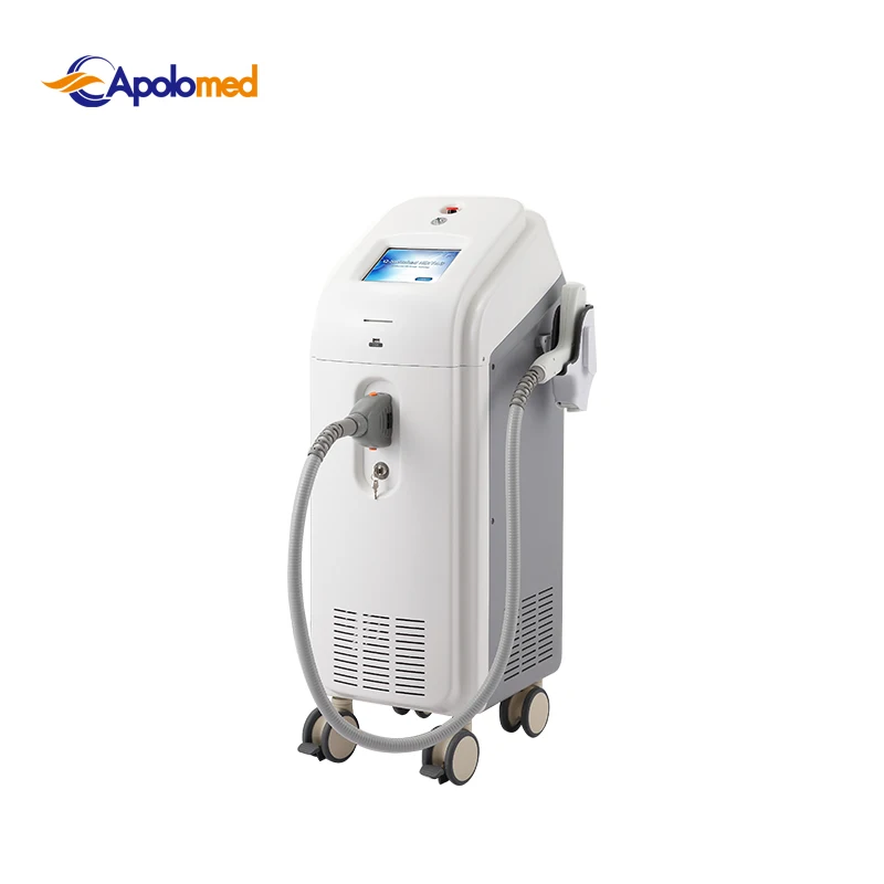 Apolo-laser q switch yag laser stationary Q switch Nd YAG laser tattoo removal equipment HS-250E+