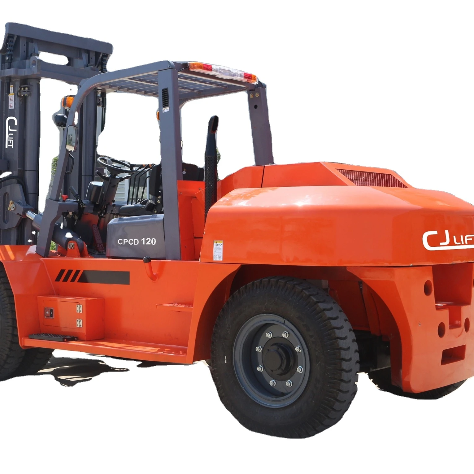 CJLIFT Factory Direct Sale 12 Ton Diesel Forklift with Low Price