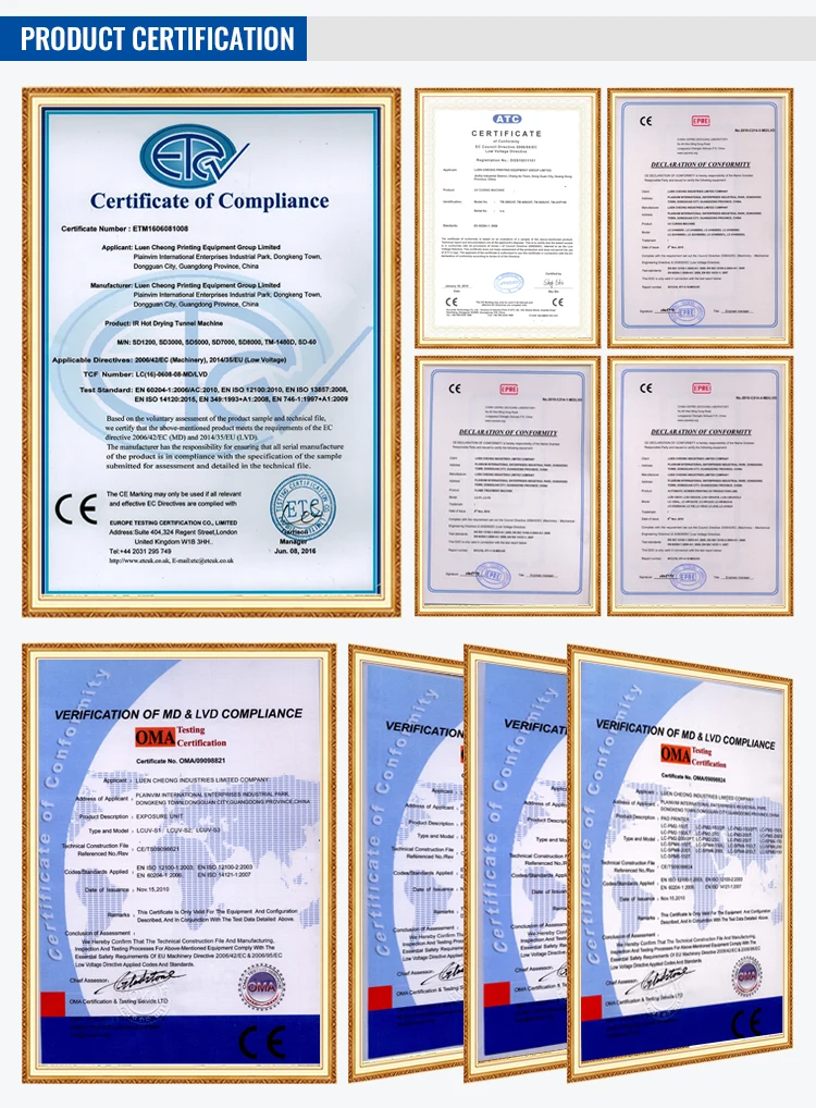 LC Brand Fully Servo Automatic Container Glass Bottles Screen Printing Machine for Cosmetic Jars Cups Tubes