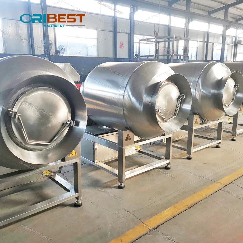 High Quality 600L Vacuum Meat Tumbler Marinating Machine For Beef Mutton Pork Chicken Wings Electric Meat Salting Machine