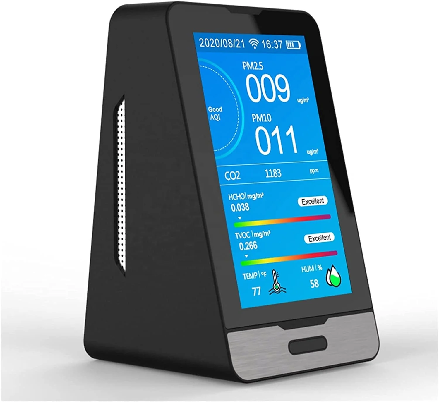 co2 meter air quality monitor gas detector co2 sensor air quality meter mini air quality meter