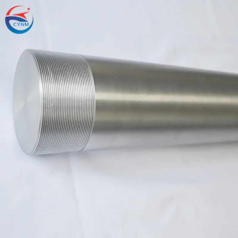 refractory metal custom made heat resistant parts molybdenum glass melting electrodes