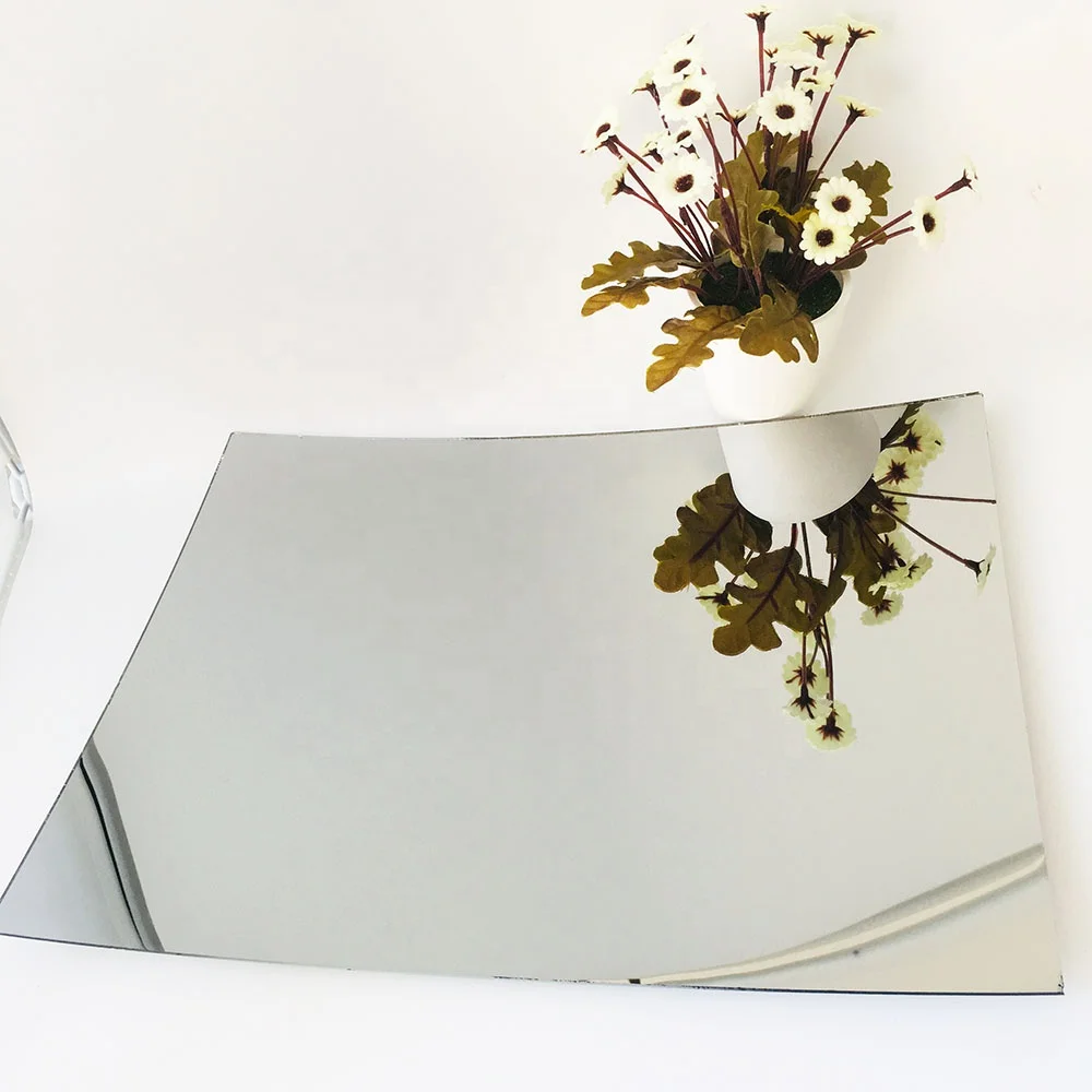 1.8mm car convex chrome sheet mirror glass