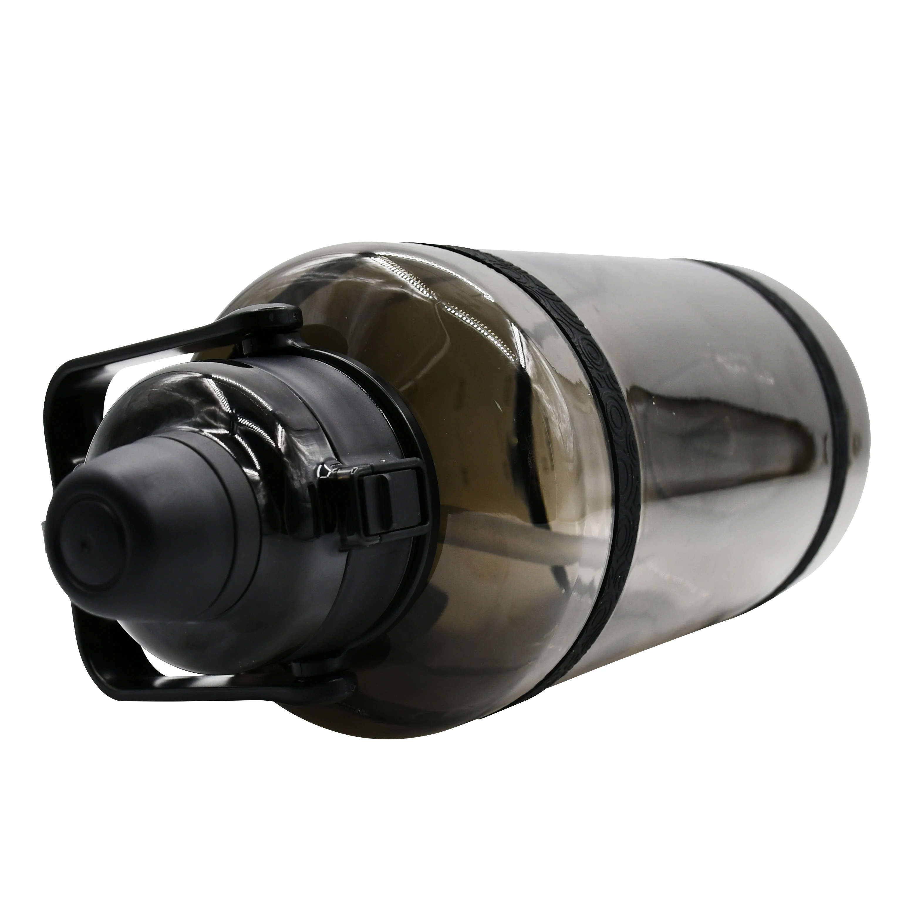 Custom sports plastic large half gallon  32oz 1L motivational water bottle 2 liter water bottle with time marker&straw