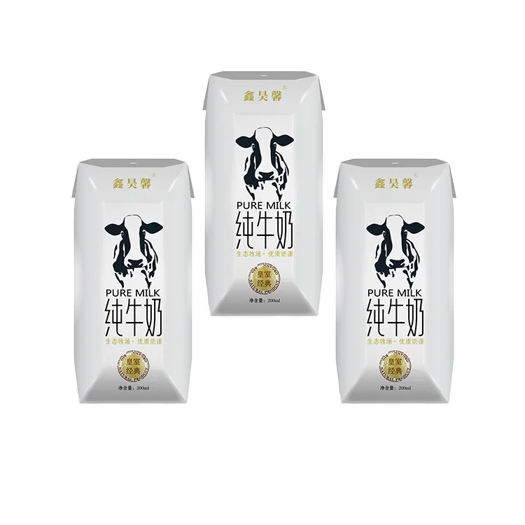 
China Manufacturer Factory Price Pasteurized Milk Cow Pure Milk 
