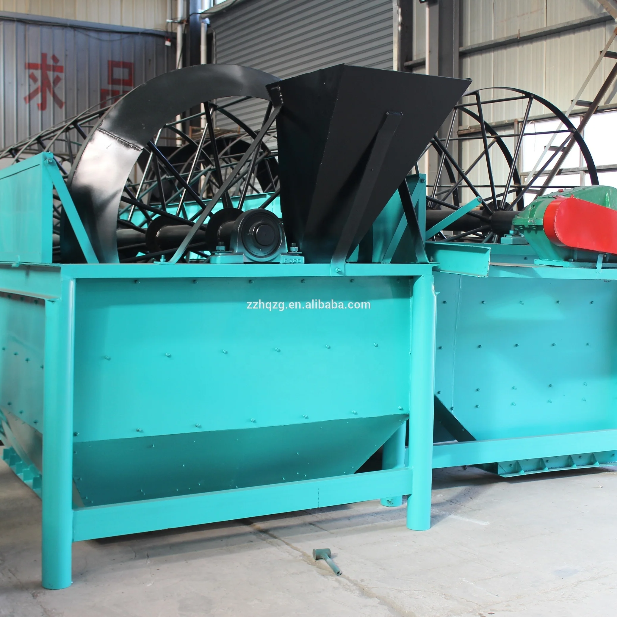 Solid Waste Recycling drum sieve rotary trommel screen for sale