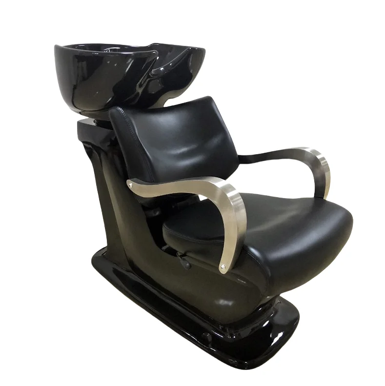 Лидер продаж салонная мебель Современная раковина для волос кожаный салонный стул шампуня