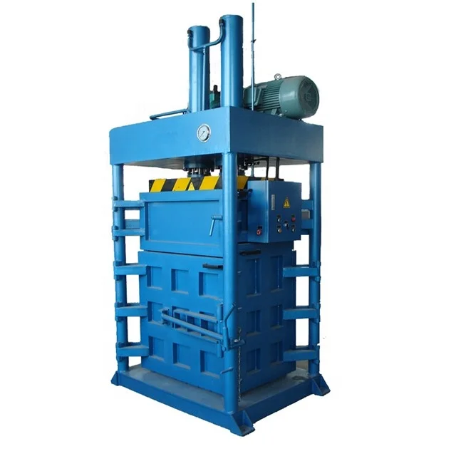 Leading product cotton yarn press baler machine/waste cotton baler/cotton fiber compactor baler machine