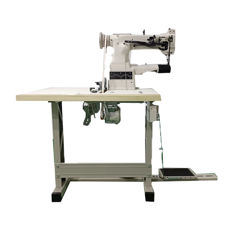 China Industrial 8b Leather Belt Bag Shoes Repairing Binding Sewing Machine With Cylindrical Sewing Table