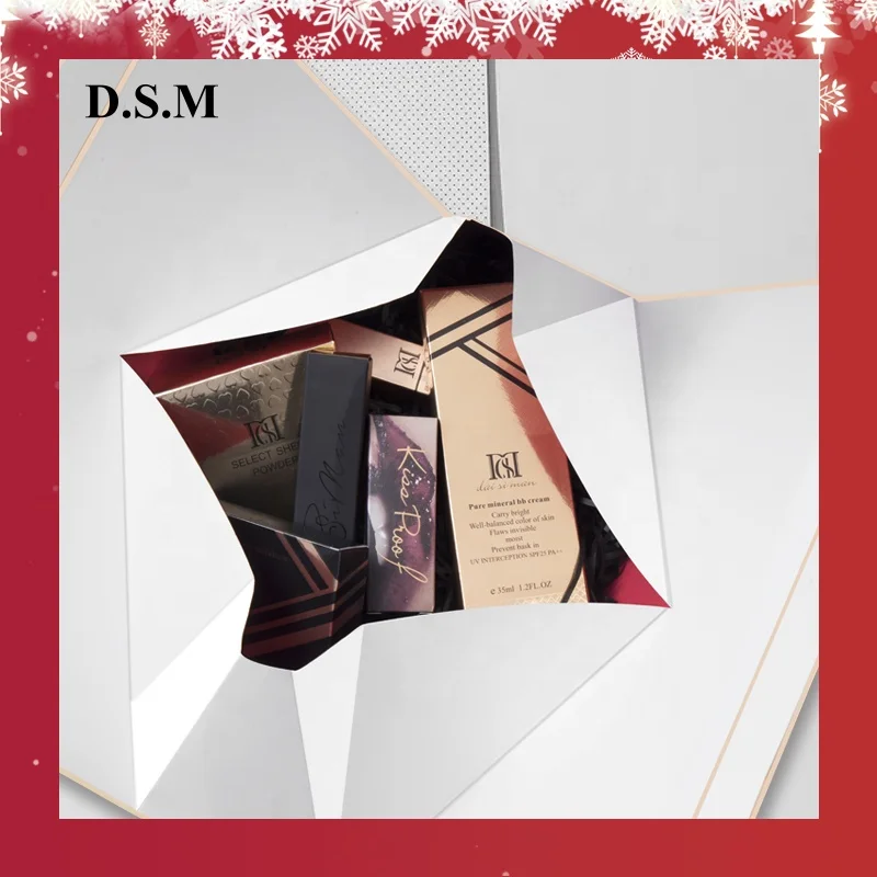 Makeup Gift Set Oem Design Girls Beauty Basics 6 PC Shimmer Highlighter Brightening Concealer BB Cream for Holiday Blockbuster