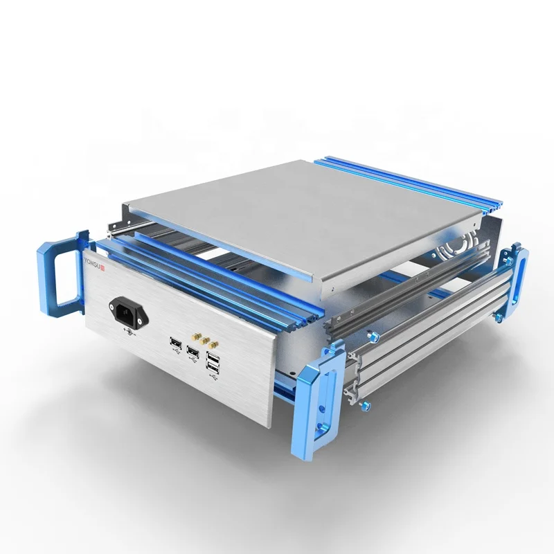 269*2U Electronic PCB DIY Box Electrical Outdoor Aluminum Enclosure Project Case