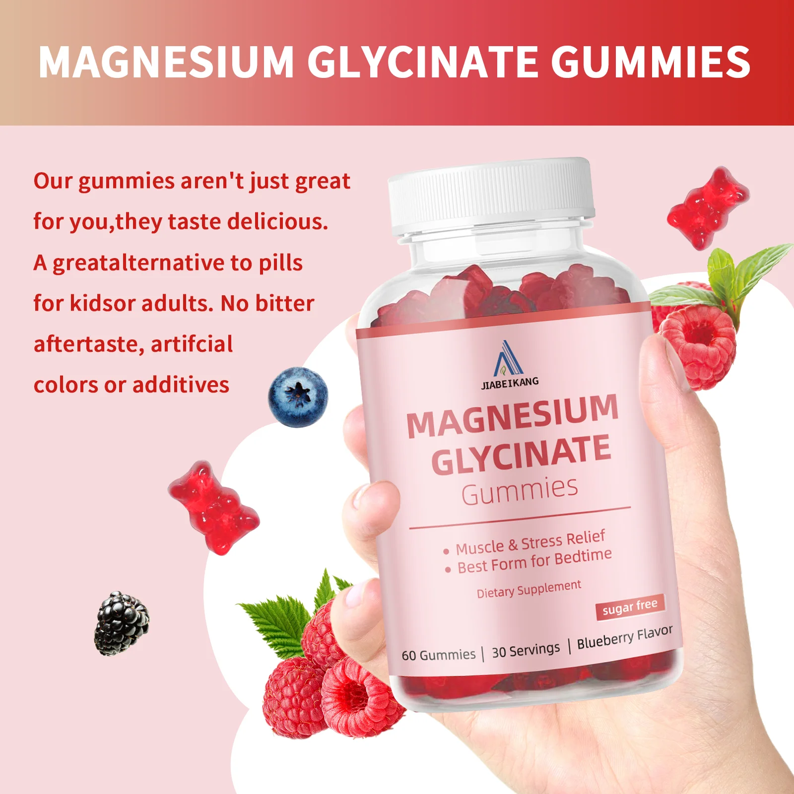 Magnesium Glycinate Gummies Vegan