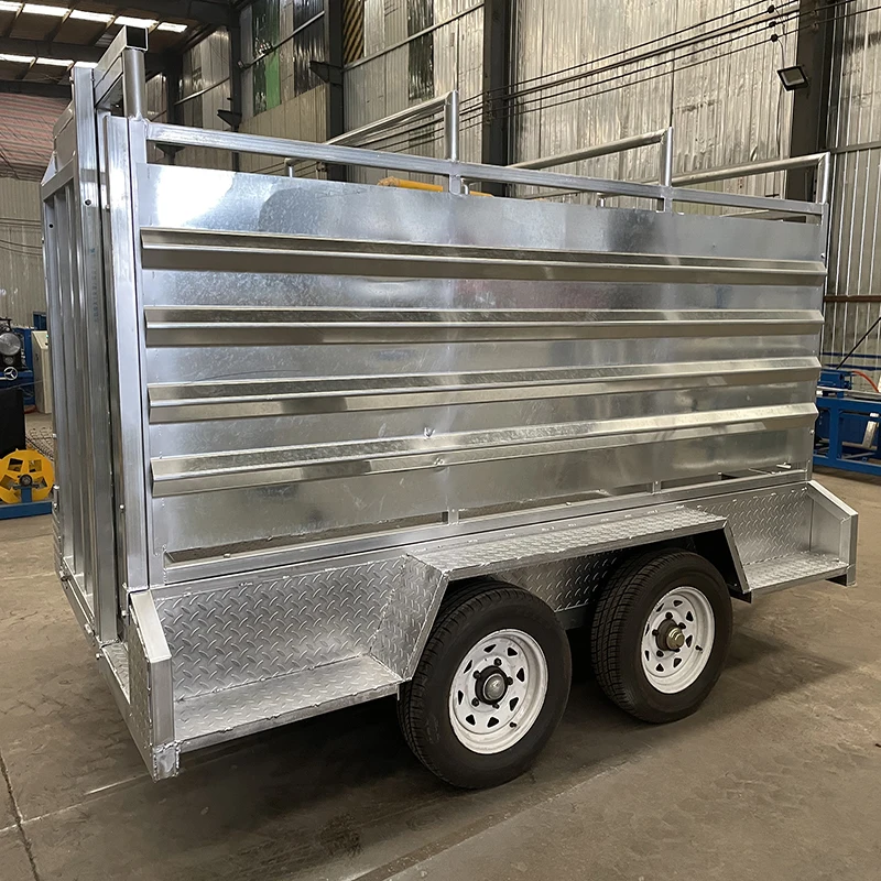 Heavy Duty Livestock Portable Yard Trailer for Cattle and Sheep