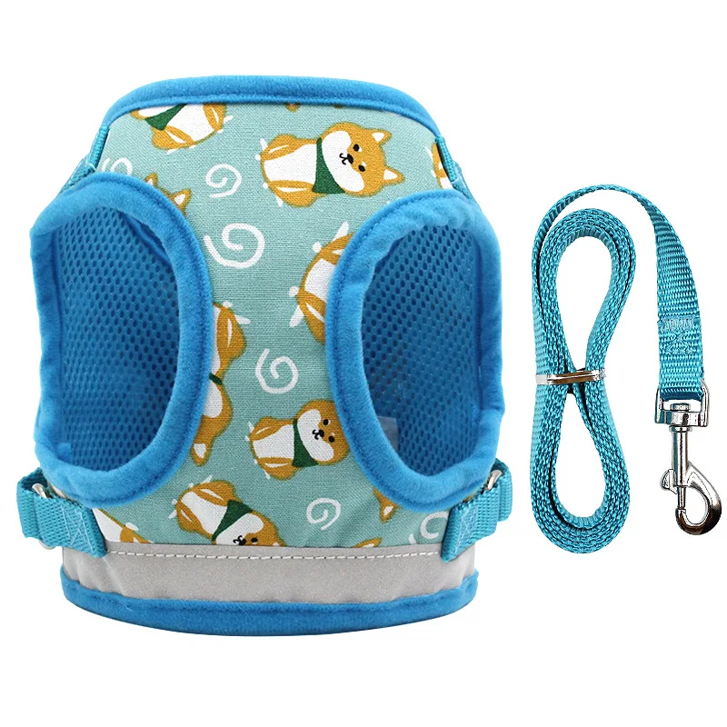 Hot-sale 2 in 1 Adjustable Reversible Pet Dog Harness