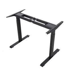 Executive table VAKA intelligent 227 sit stand up dual motor electric office work station computer standing desk
