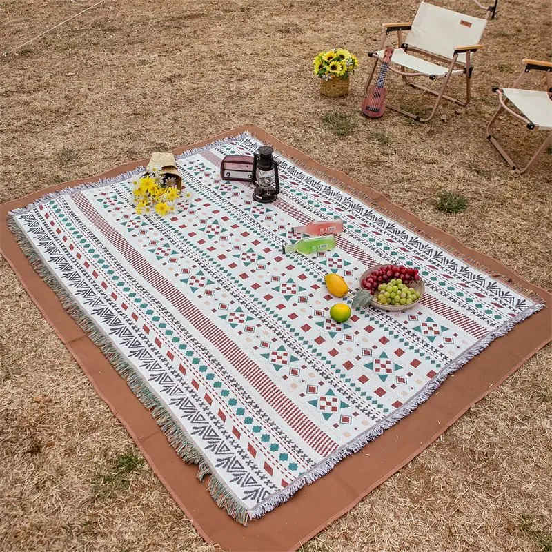 mexican style picnic mat portable blanket blanket for the beach waterproof