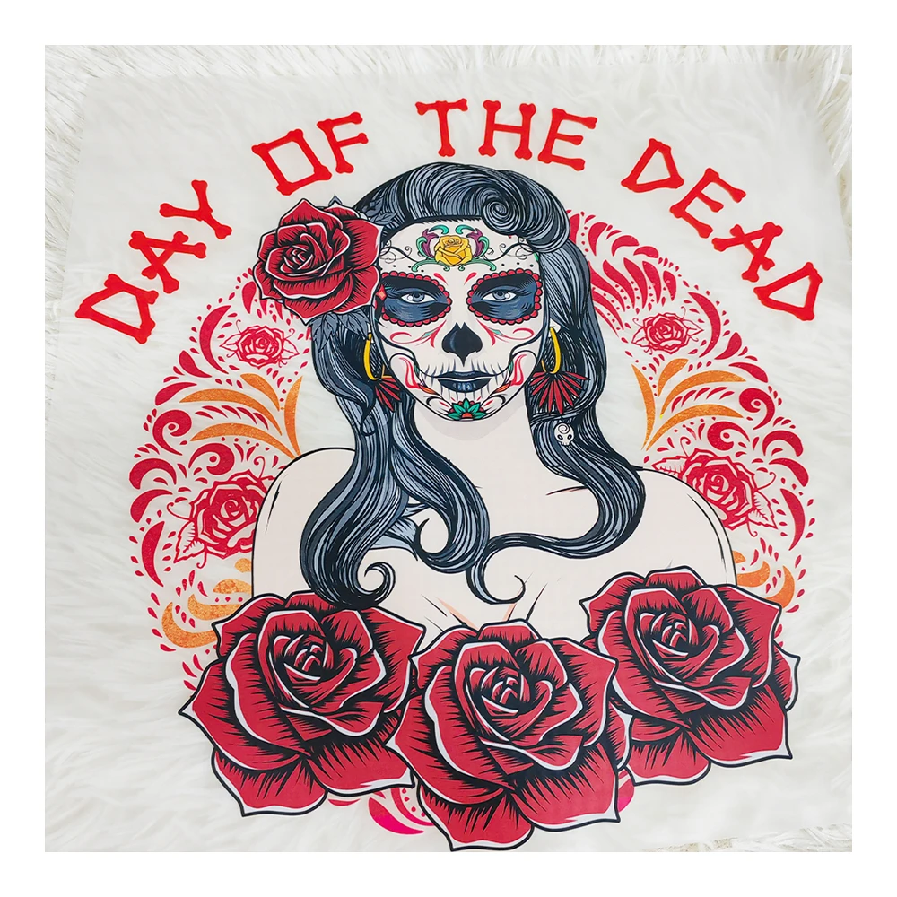 2024 Custom Halloween theme  Digital printing transfers dtf transfers heat transfer printing for t shirts