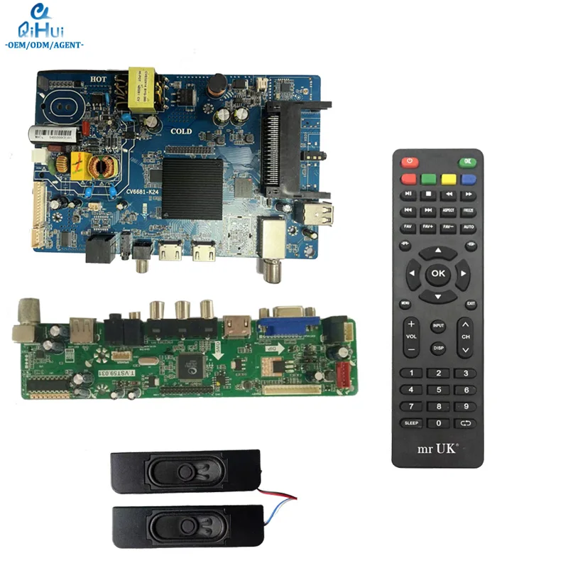 Factory OEM Universal LED TV Spare Parts SKD Cdk Complet TV Mother Board Backlight 4K Smart Television CKD KITS