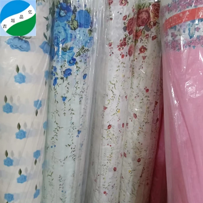 2024 new woven cotton poplin printed 100% cotton stock lot for women flower clothes