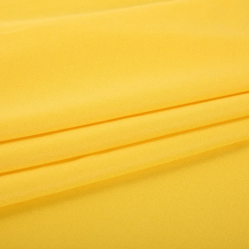 Interlock Jersey Fabric Sublimation Blank 100% Polyester White Color for T-shirt 100%polyester Micro Fiber Fabric Brushed 150gsm