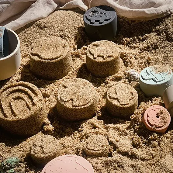 Eco Friendly Baby Stacking Cups Kids Bath Toy Intellectual Building Stacking Blocks