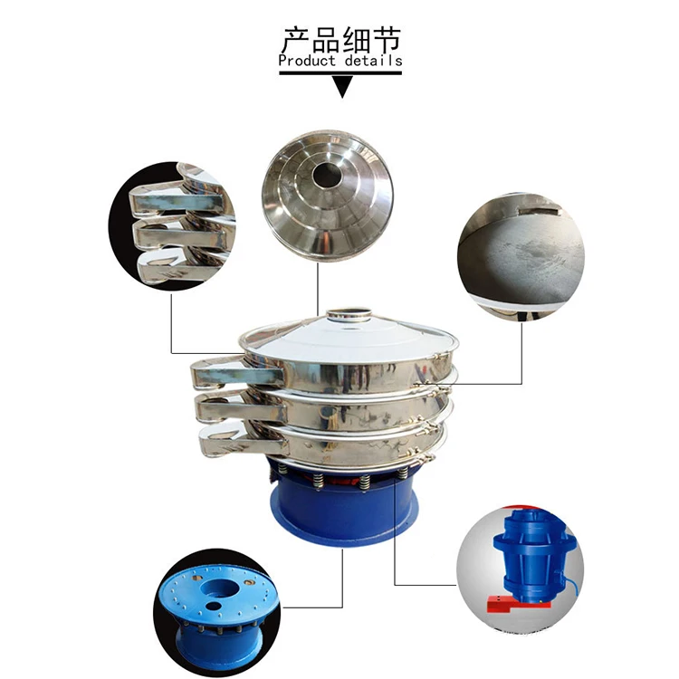 High efficiency vibrating screen stone jaw crusher single deck