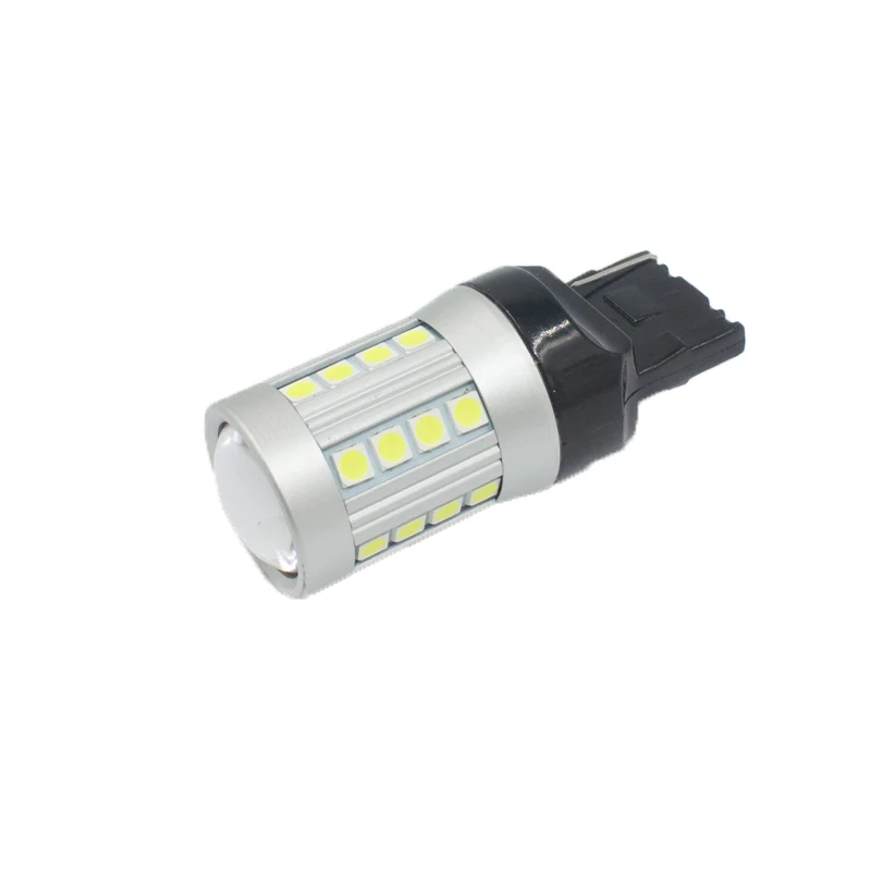 7440 7443 W21W T20 T25 S25 canbus 3030 28SMD amber led brake Tail Turn Signal Light Bulb