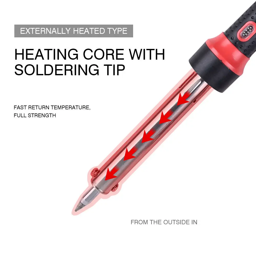 Factory Direct Selling 110V 220V30W External Digital Temperature Best Soldering Iron 25W