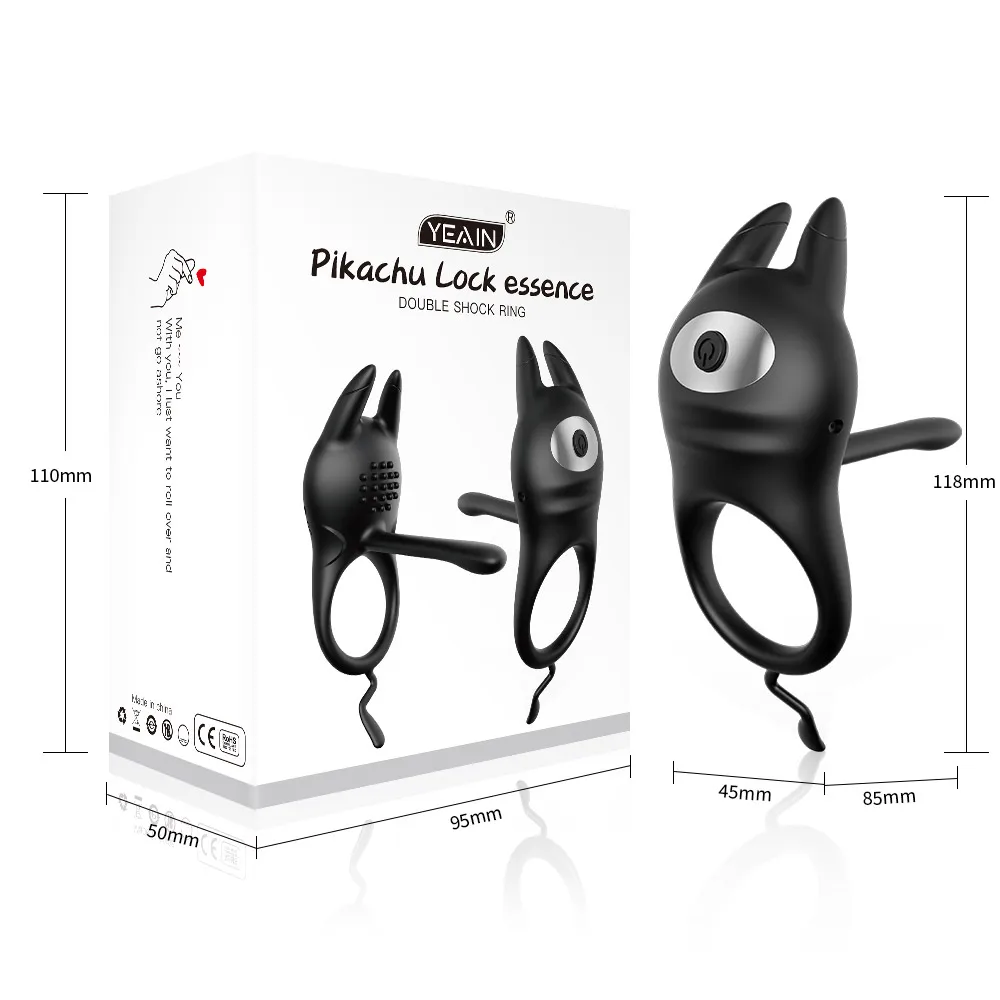 High Quality 10 Frequency Delayed Ejaculation Locked Sperm Male Stimulated Sex Toy Vibration Rings Cock Ring Penis Vibrator