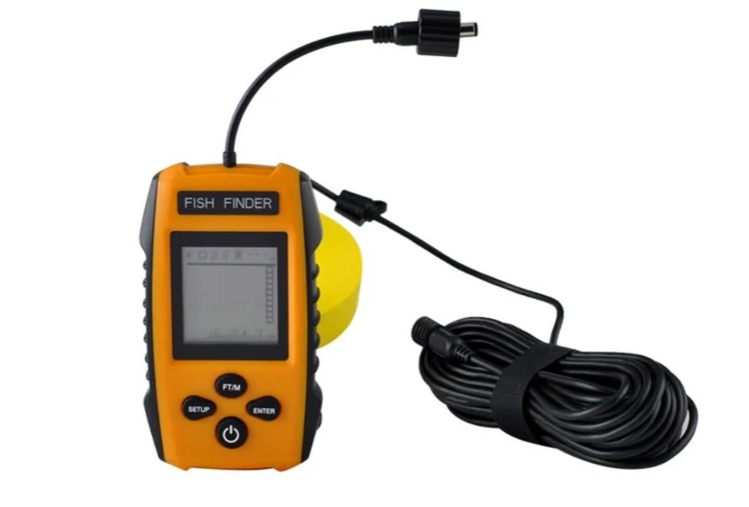 Wired TL88E Portable Fish Finder sonar Alarm Sensor Can Detect Grass Rocks on the Bottom of the Sand Sea with Cable